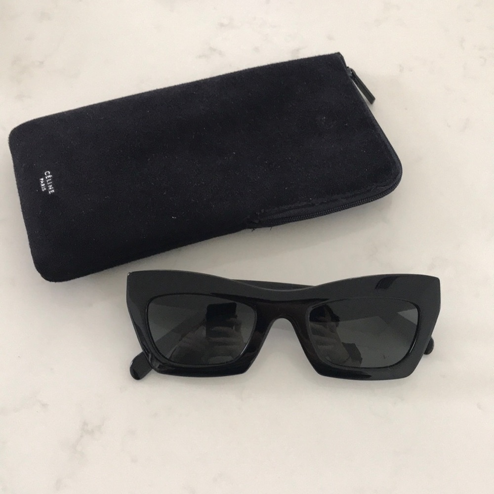 CÉLINE Black Sunglasses